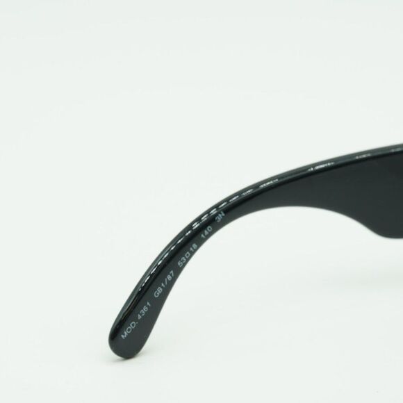 💯 NEW VERSACE VE4361 GB1/87 BLACK GREY UNISEX SUNGLASSES - Picture 7 of 13